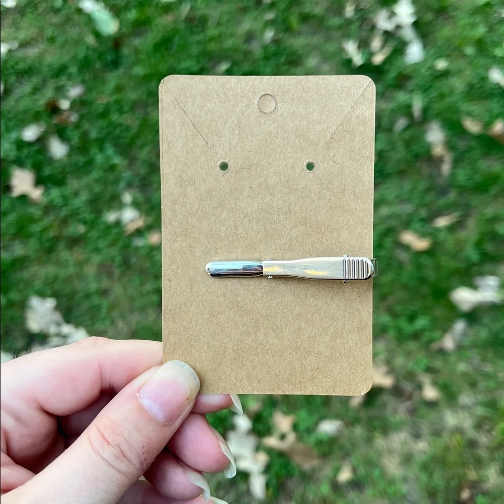 Upcycled Spider-Man Tie Clip